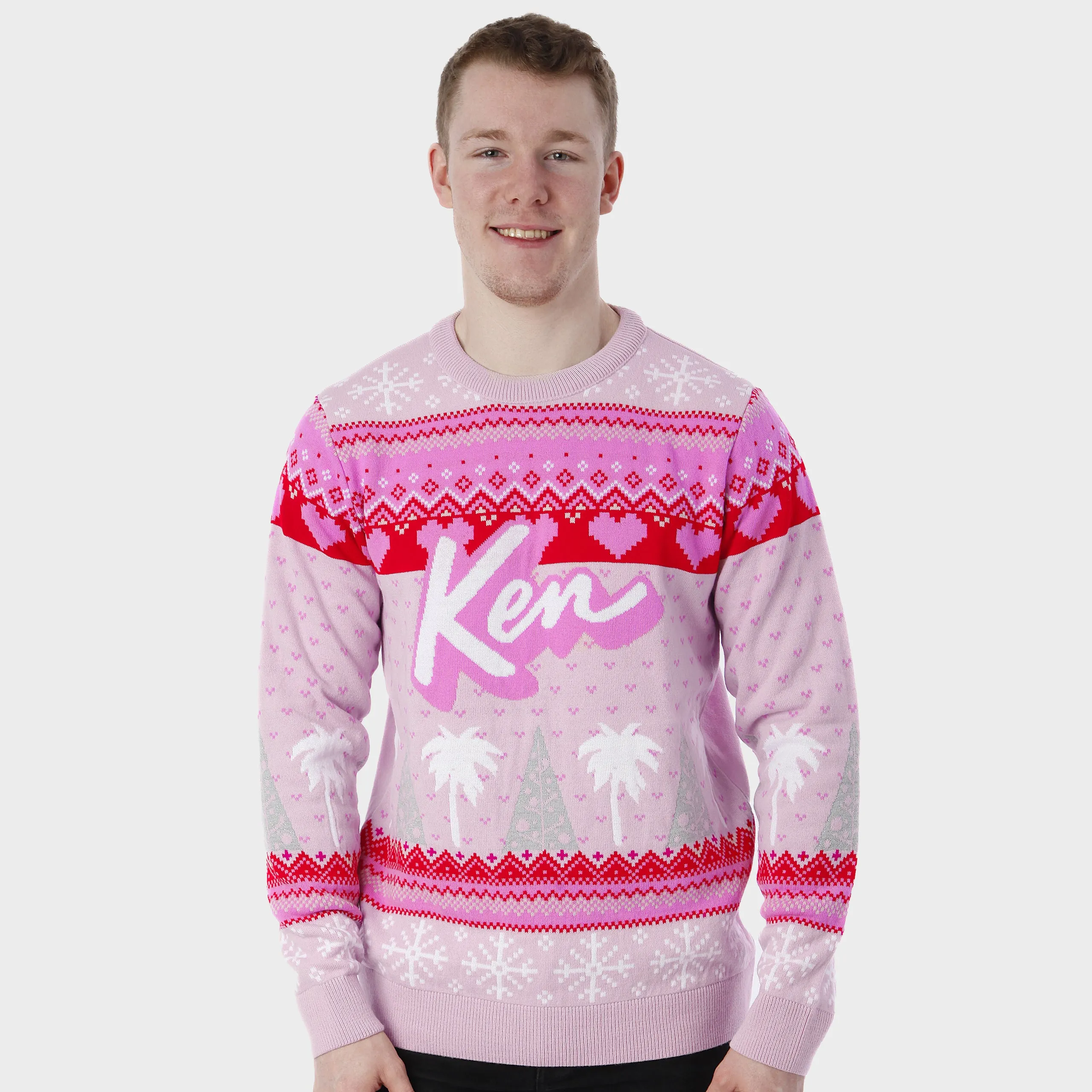 Mens Barbie Ken Christmas Jumper