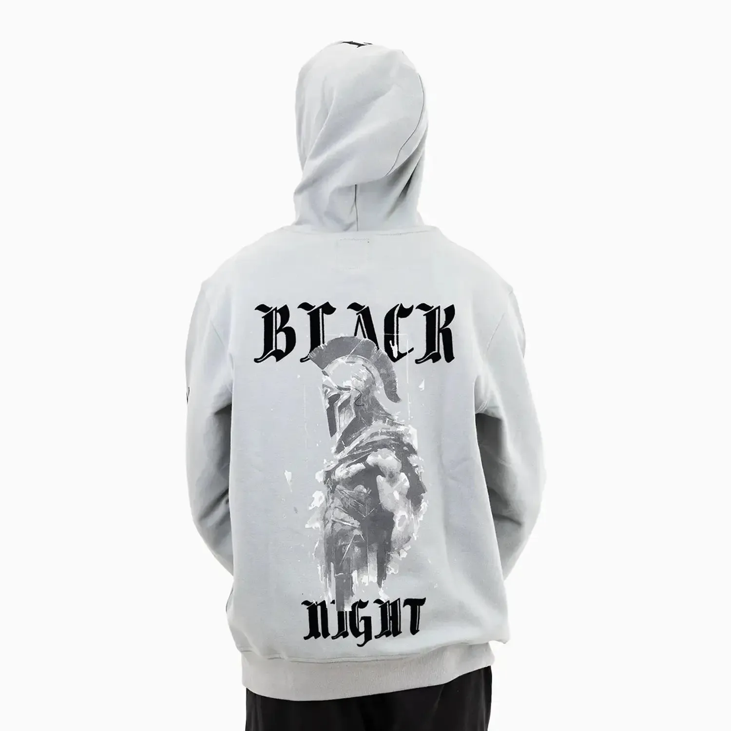 Men's Black Knight Pull Over Hoodie