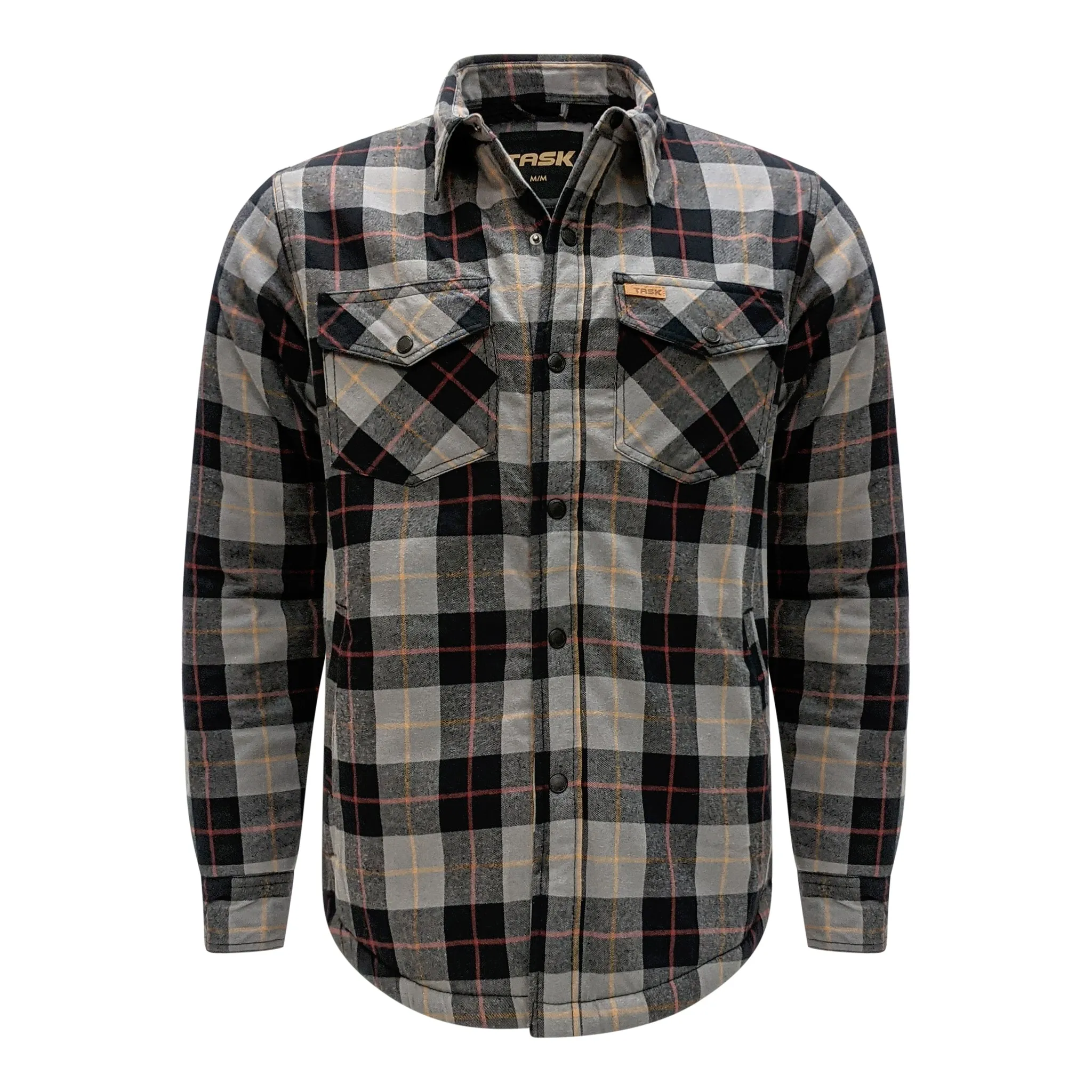 Men’s Flannel Jacket with Sherpa Lining