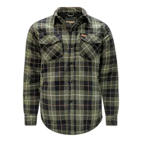 Men’s Flannel Jacket with Sherpa Lining