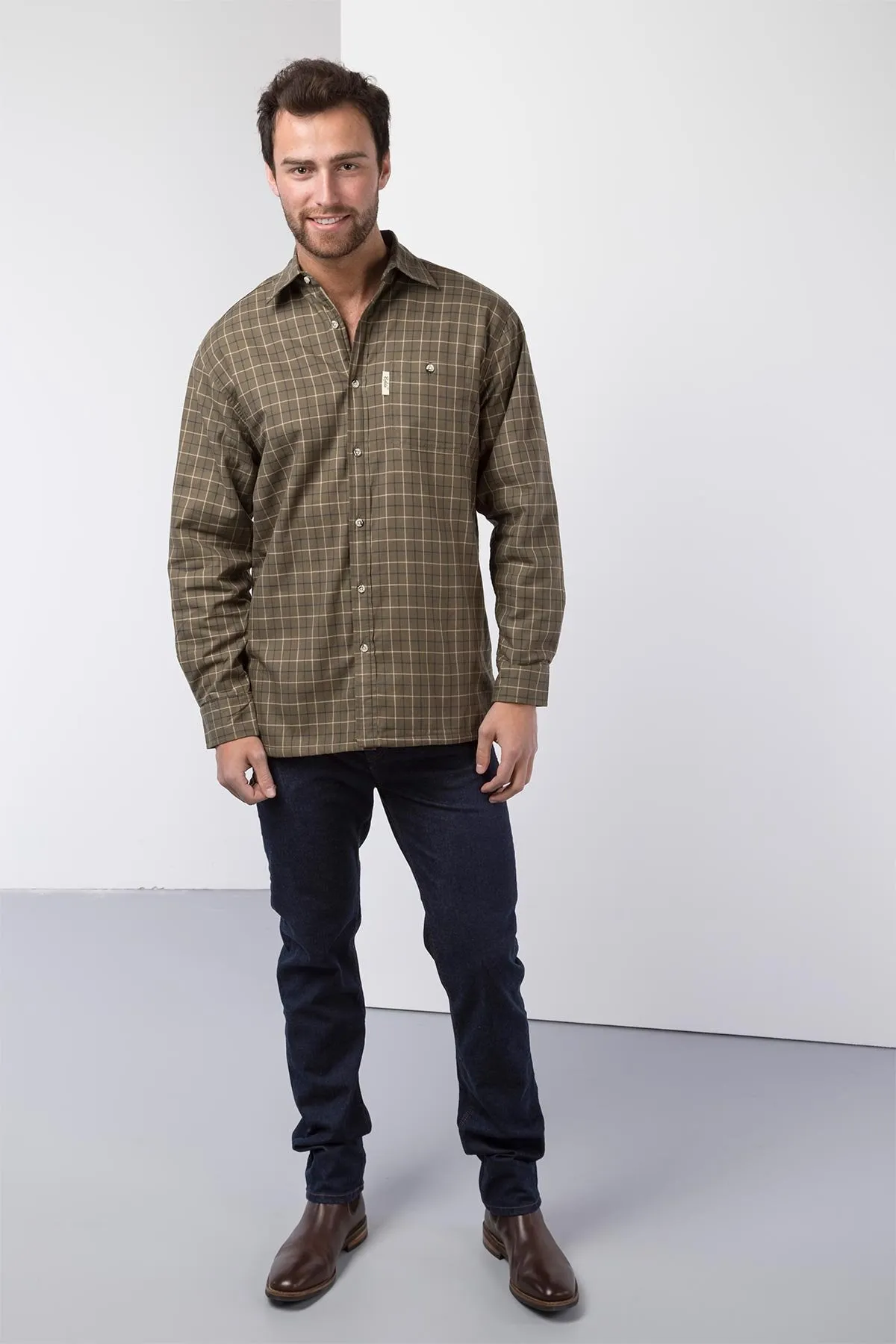 Men's Fleece Lined Shirt