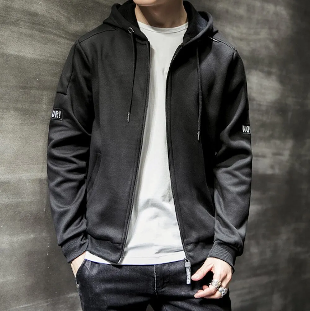 Mens NOW OR Zipper Hoodie