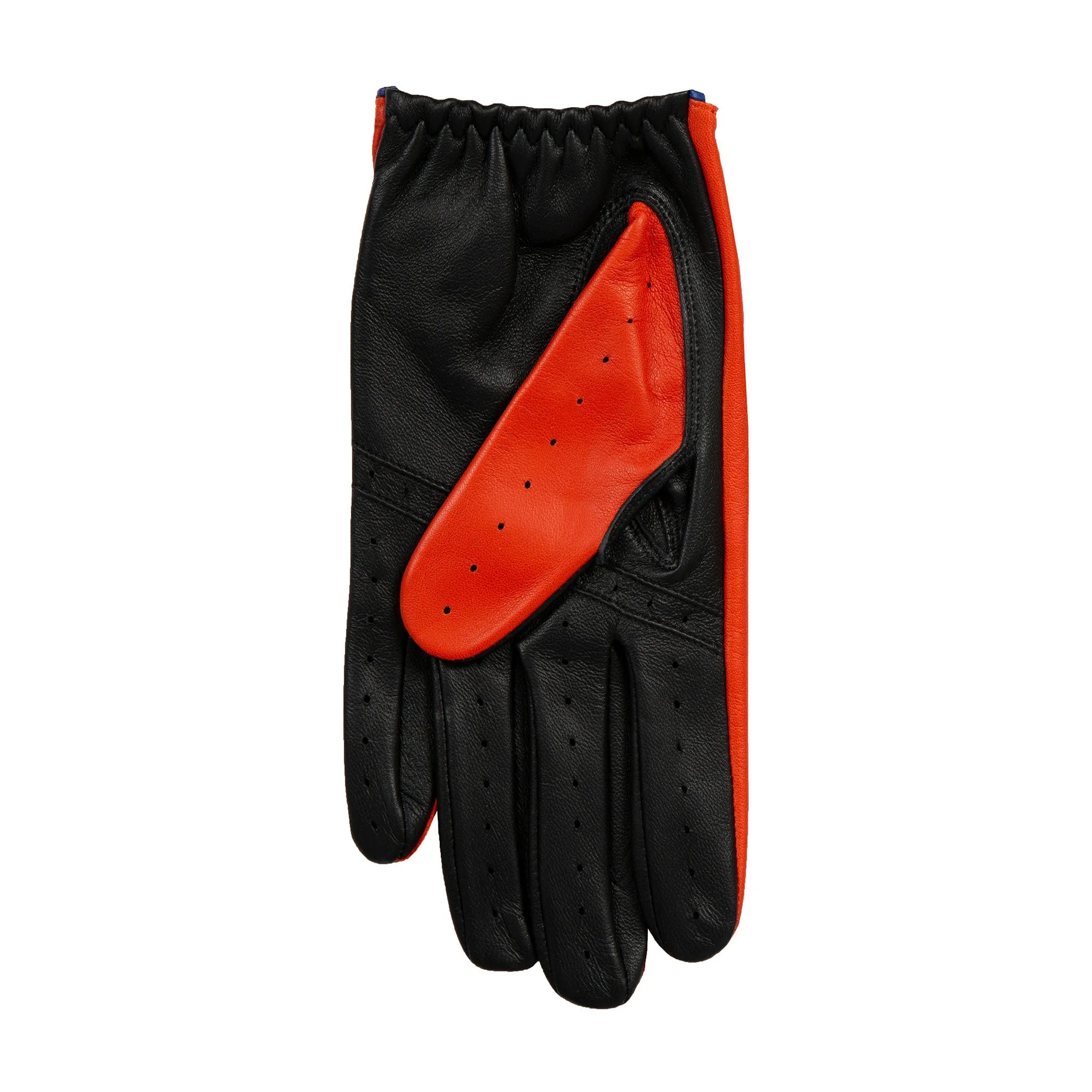 Men’s Touchscreen Three-Colour Leather Driving Gloves