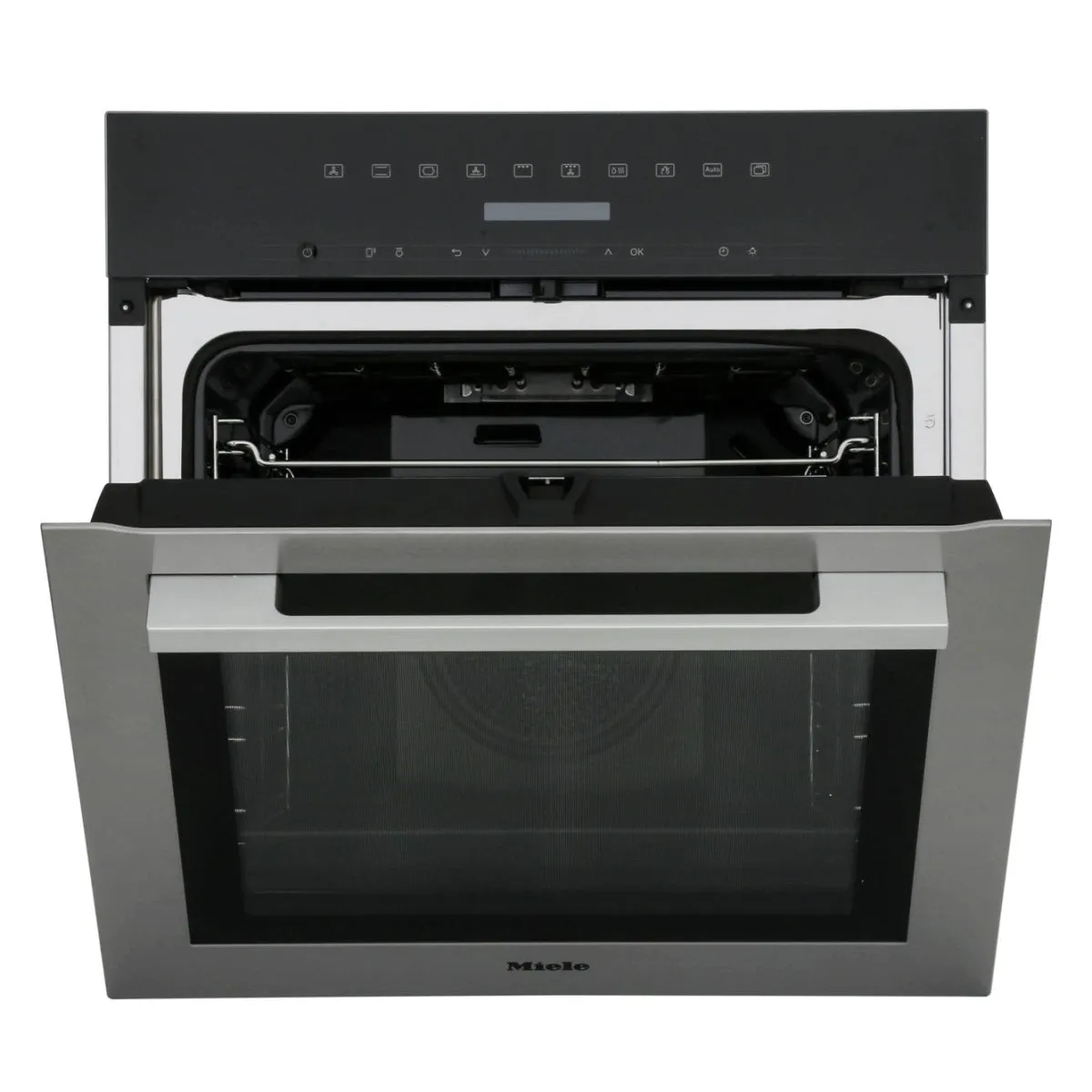 Miele H7164BP 76 Litre Built-In Oven with Miele@home & Pyrolytic Cleaning - 59.5cm Wide