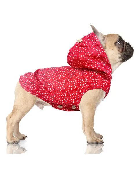 Milk & Pepper Colette Bulldog Raincoat