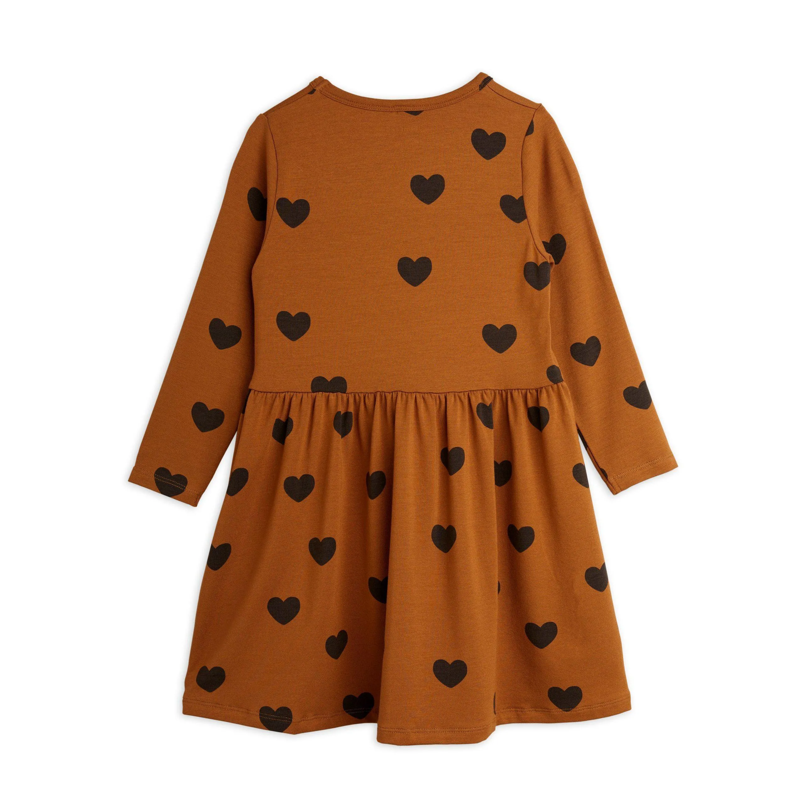 Mini Rodini - Basic hearts long-sleeved dress