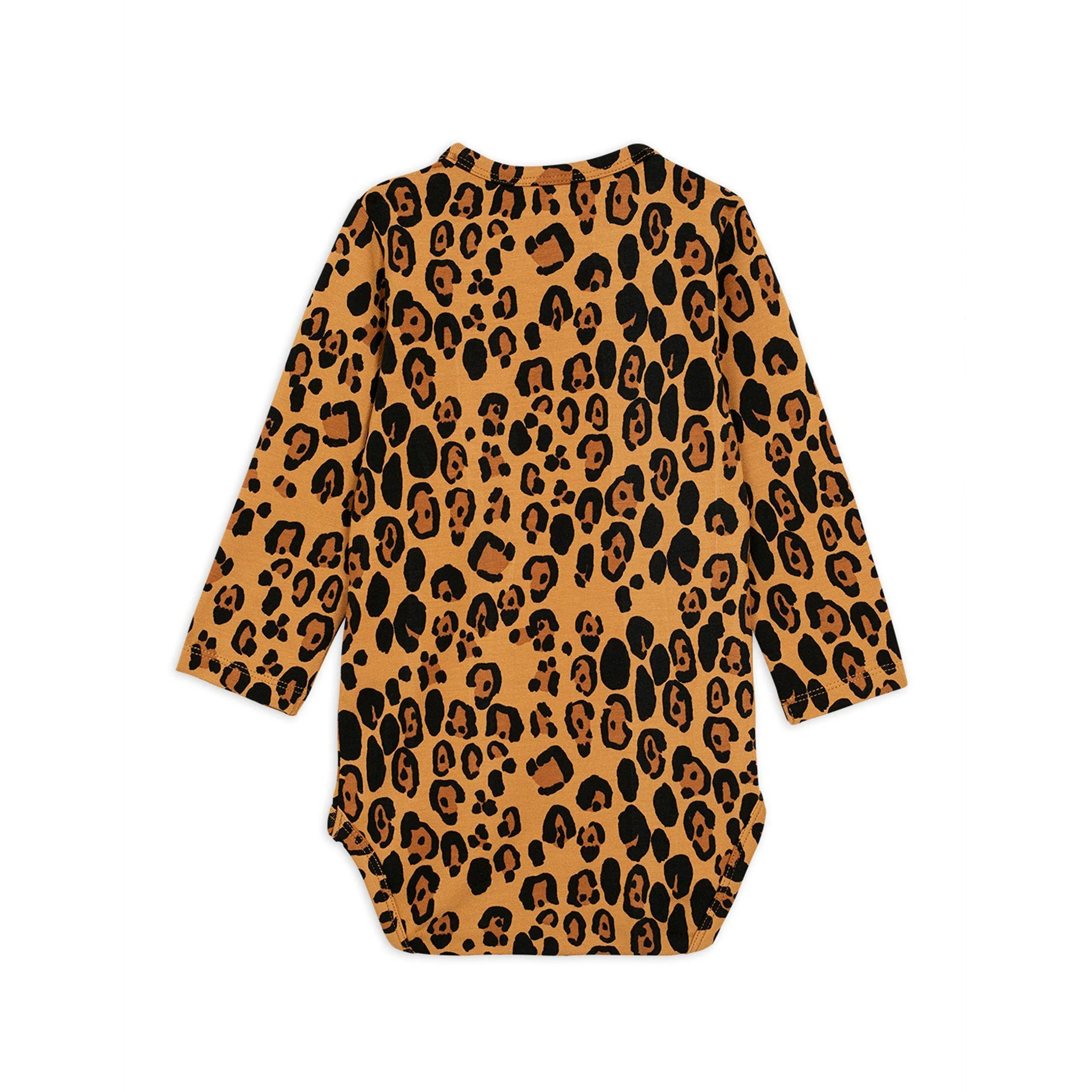 Mini Rodini - Basic leopard baby bodysuit