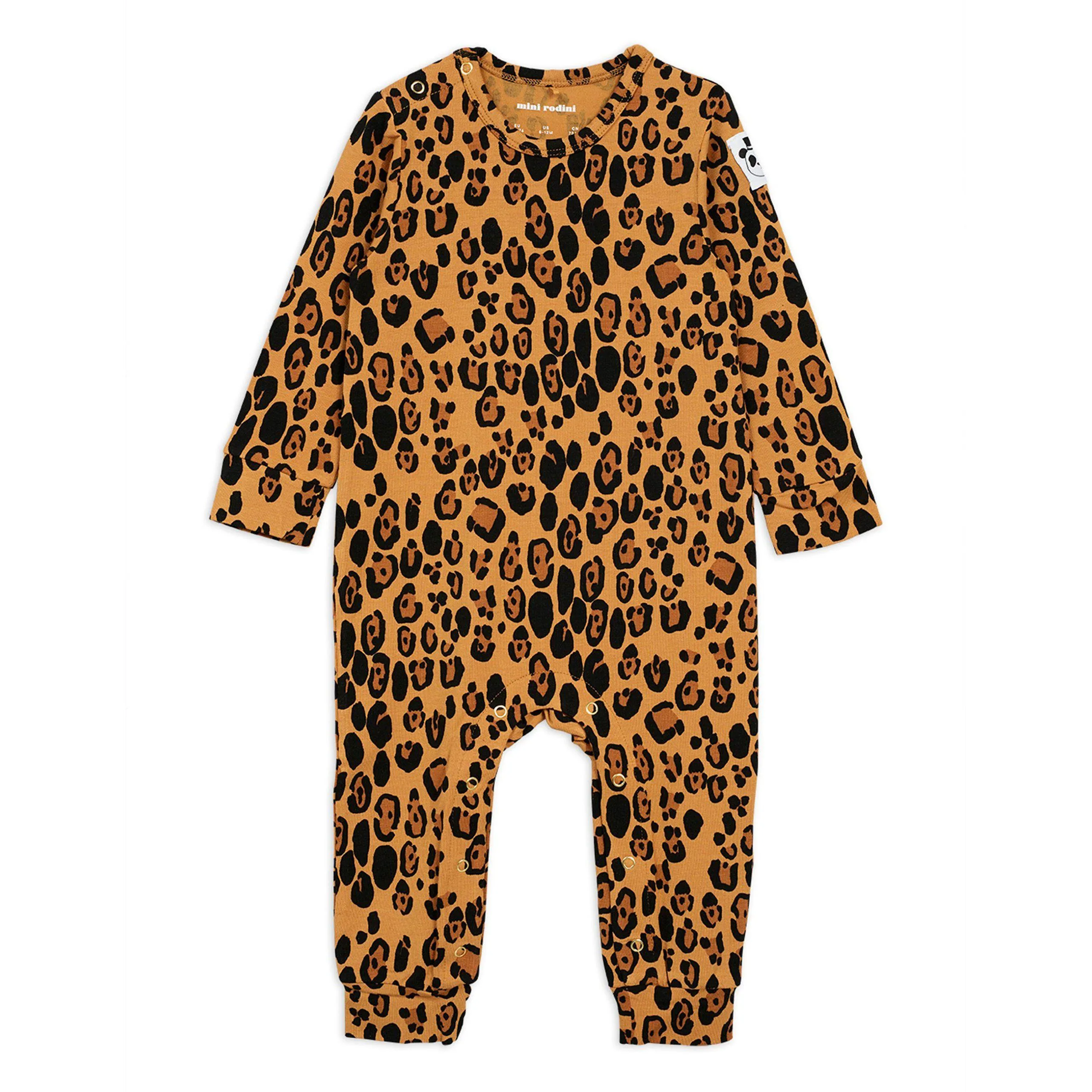 Mini Rodini - Basic leopard baby jumpsuit