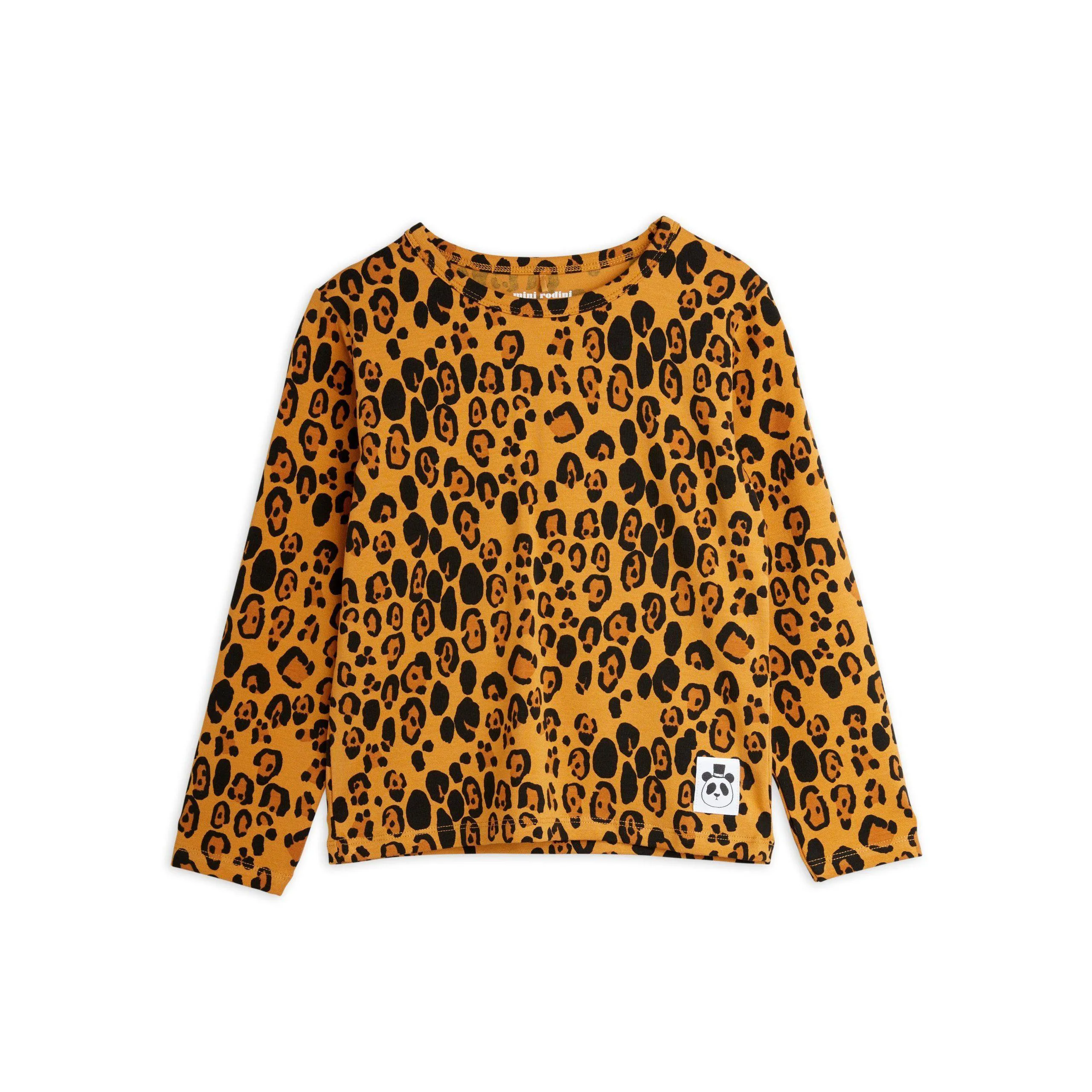 Mini Rodini - Basic leopard long-sleeved tee