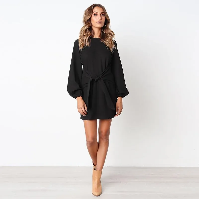 Missy - Summer Fashion Loose Long Sleeve Dress