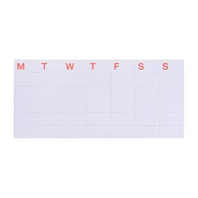 Monthly Notepad Large by mishmash