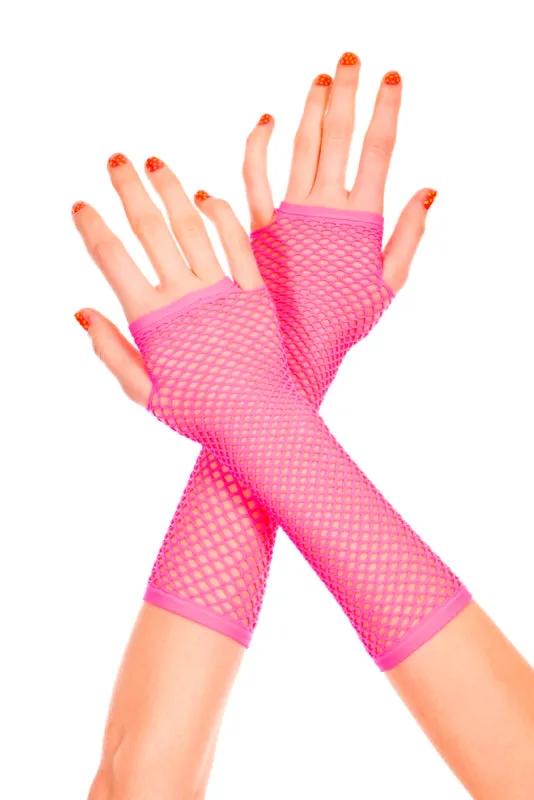 Music Legs Diamond Net Arm Warmer ML415