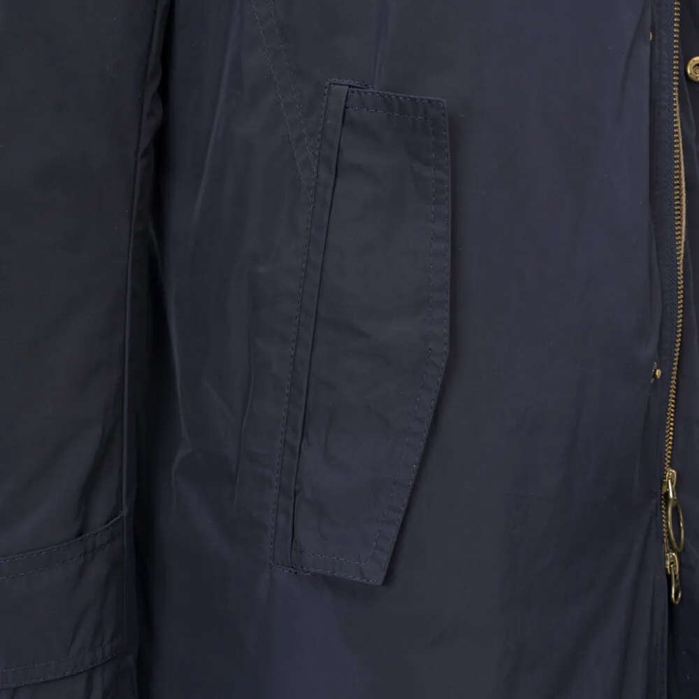 Navy Lightweight Raincoat