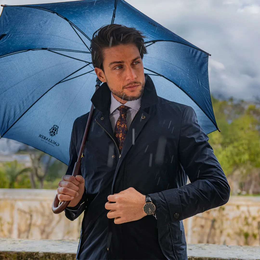 Navy Lightweight Raincoat