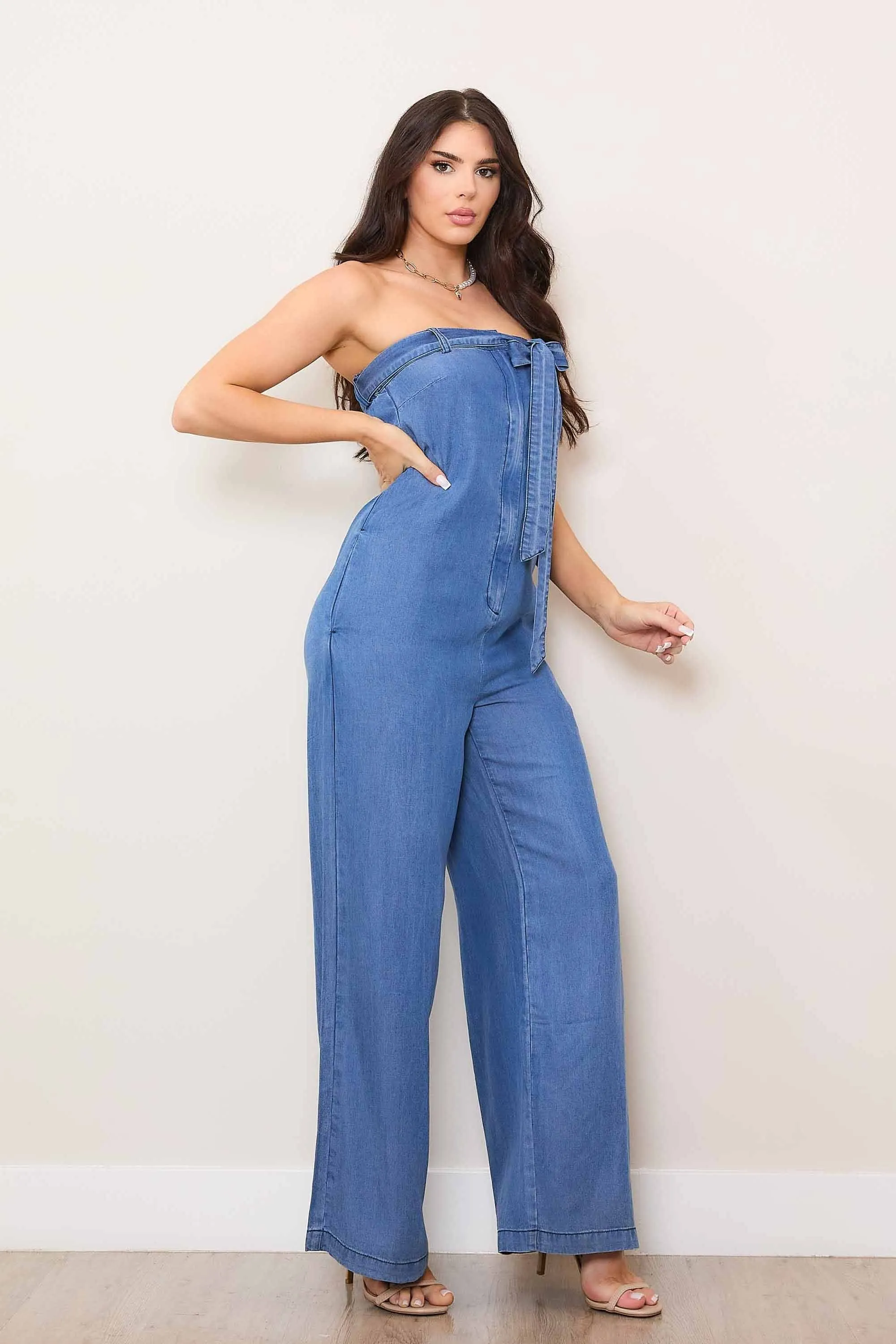 Off Shoulder Jumpsuit