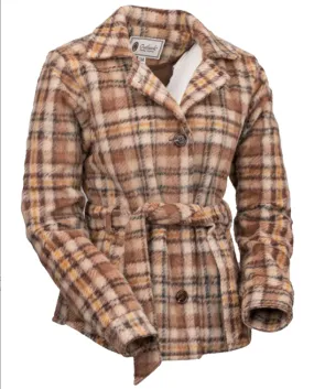 Outback Trading Company Women's Evelyn Brown Plaid Jacket 29858-BRN