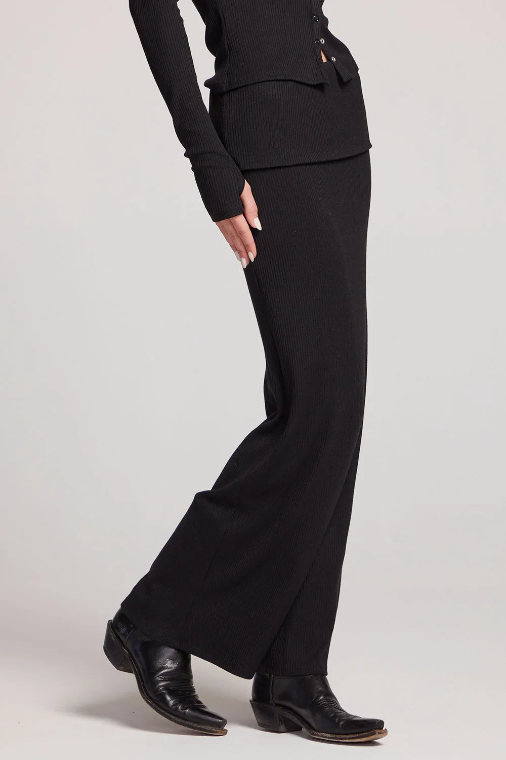 Pamela Licorice Maxi Skirt