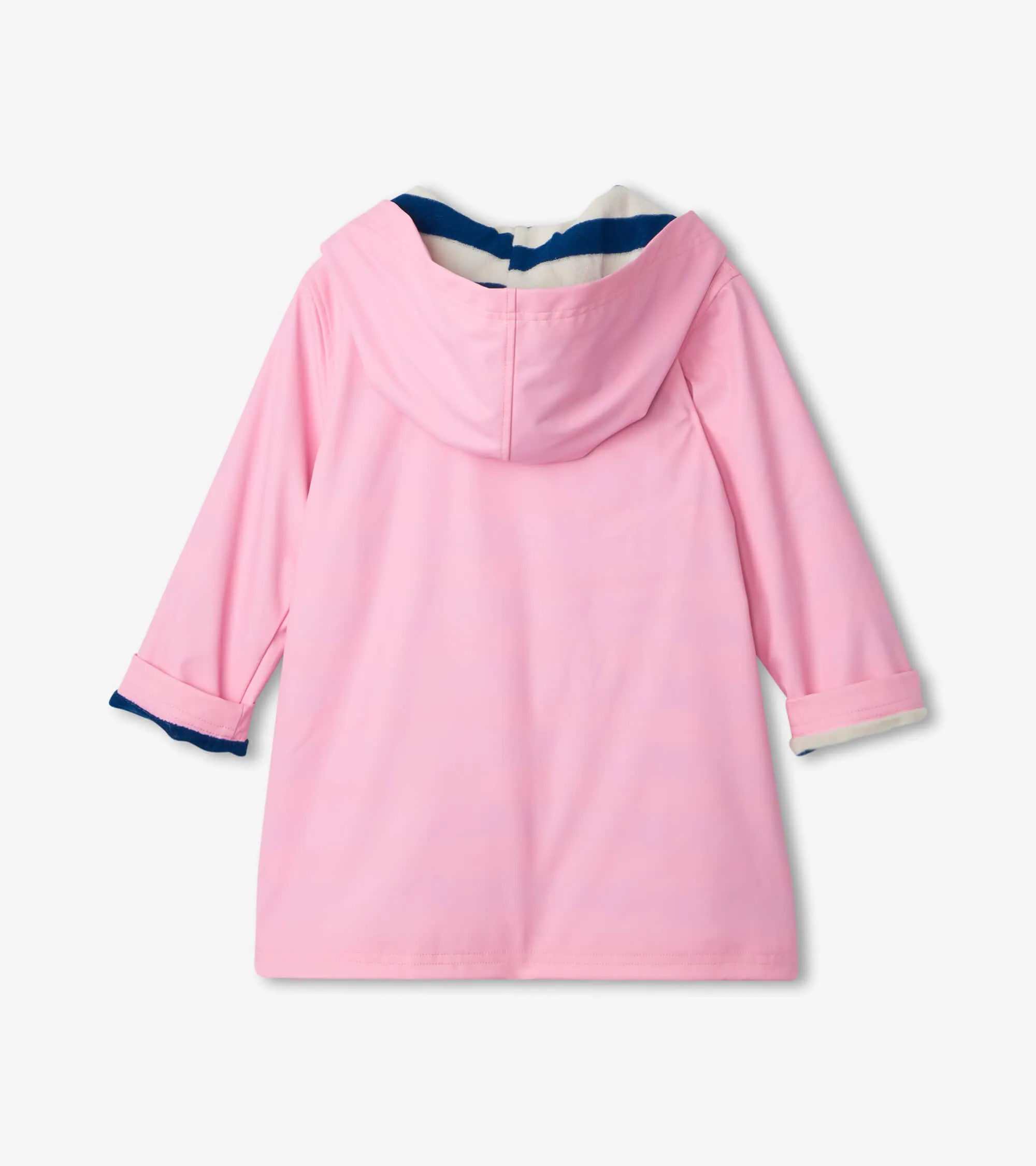 pink baby raincoat