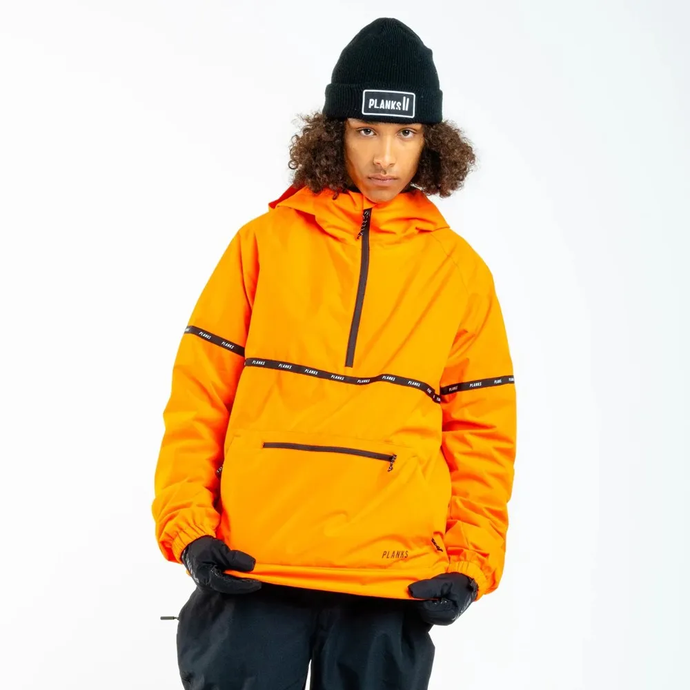 Planks Gateway Smock Jacket - Lifeboat Orange