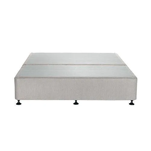 Premium Platform 4 Drawer East West Queen Base Soft Grey