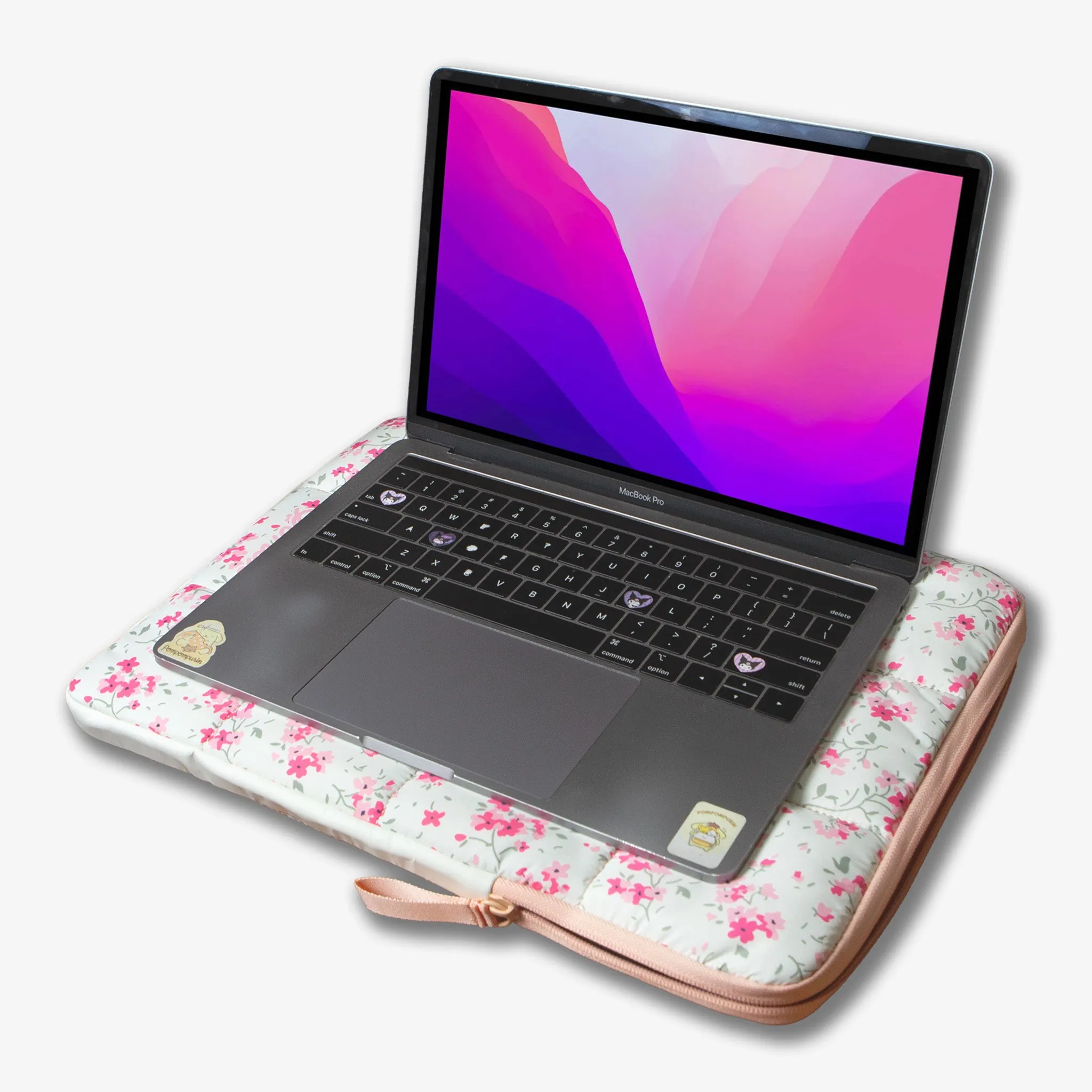 Puffy Laptop Sleeve - Cottage Floral