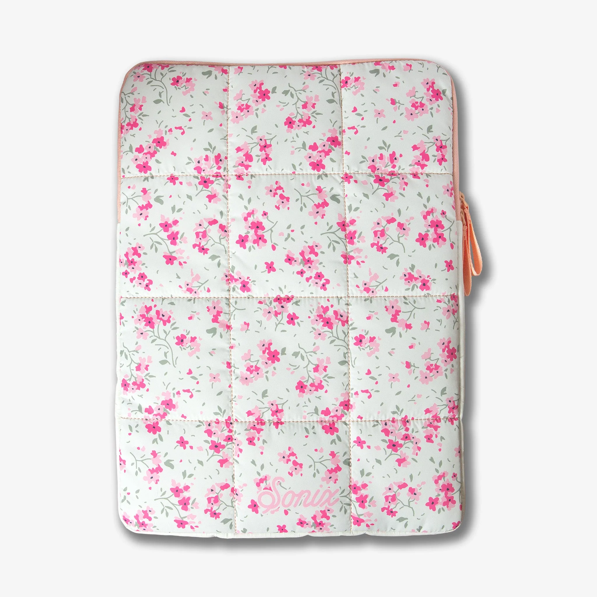 Puffy Laptop Sleeve - Cottage Floral