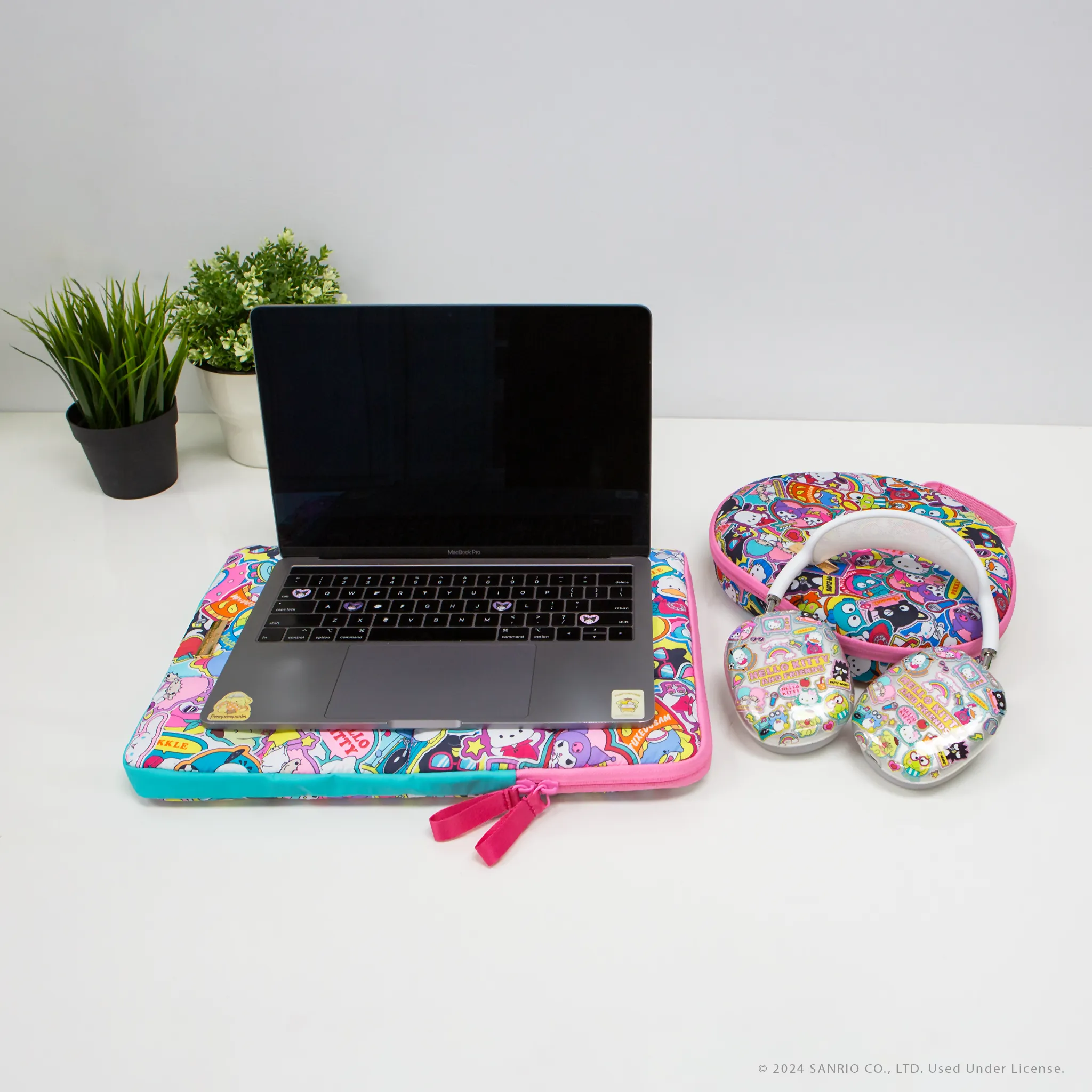 Puffy Laptop Sleeve - Hello Kitty® & Friends Stickers