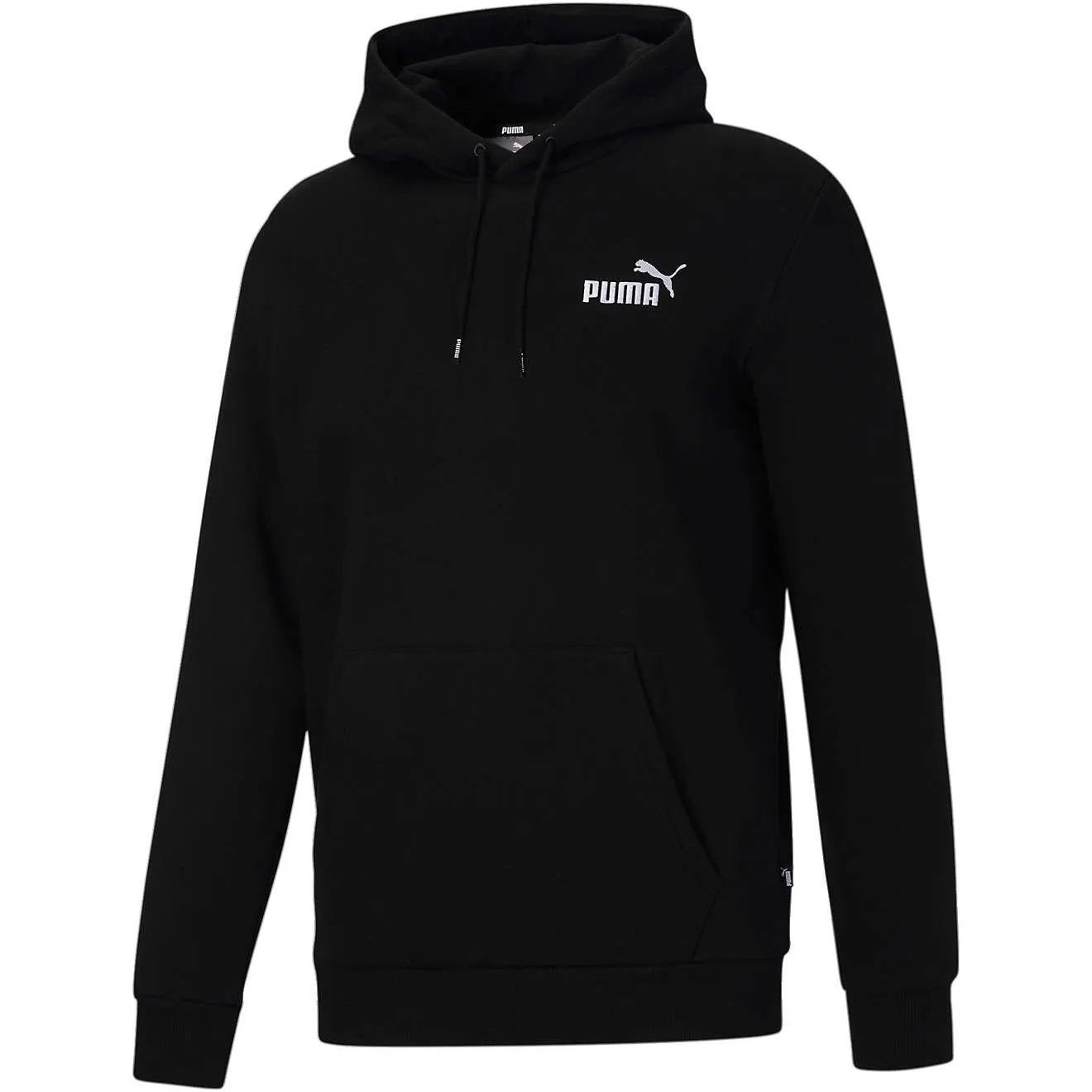 Puma Men's Essentials Embroidery Logo Fleece Hoodie