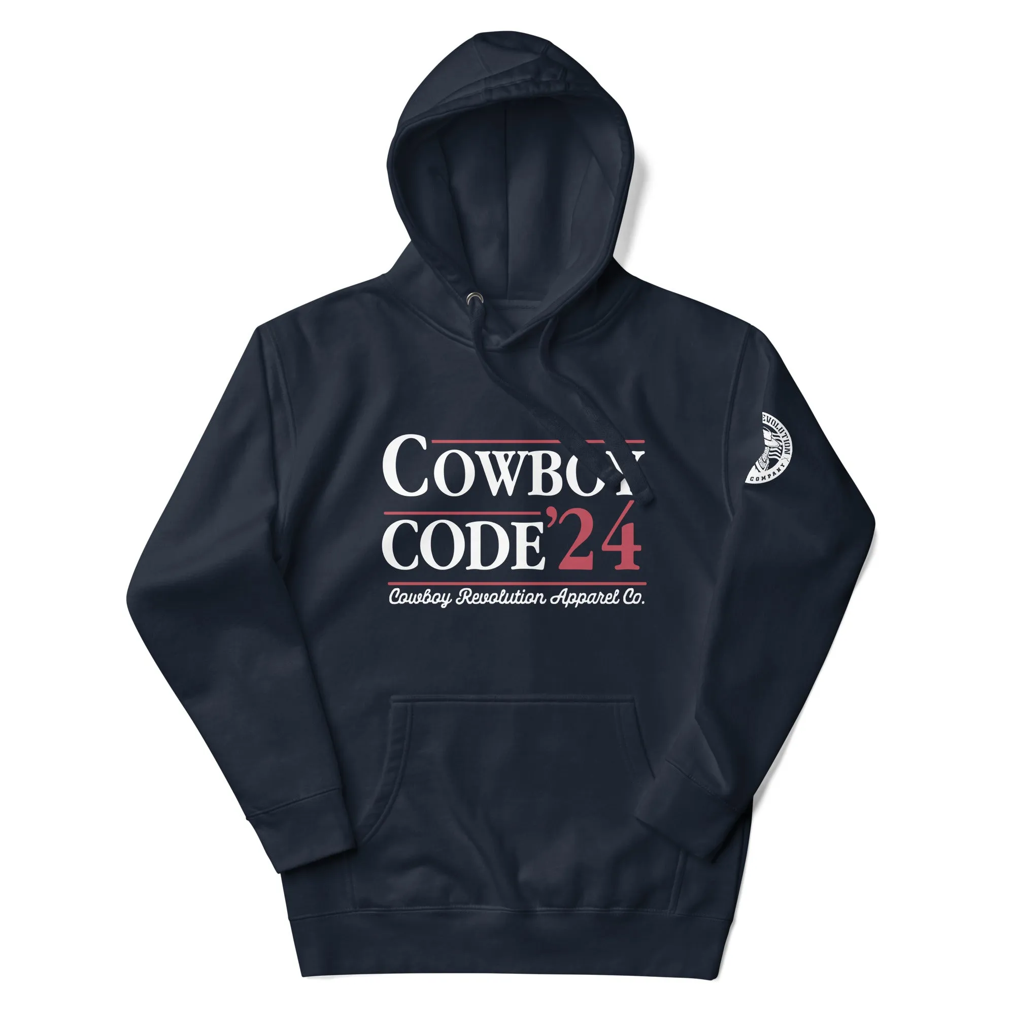 "Cowboy Code '24" Cowboy Revolution Premium Hoodie