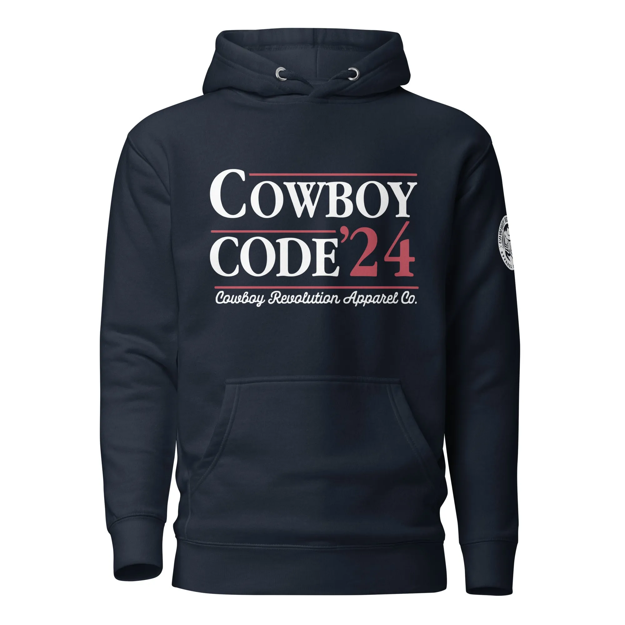 "Cowboy Code '24" Cowboy Revolution Premium Hoodie