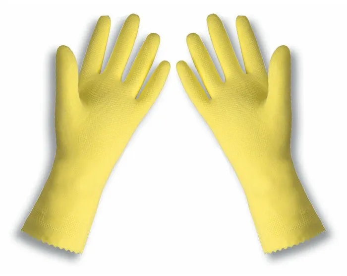 Radnor Flock Lined 18 Mil 12” Rough Finish Latex Glove