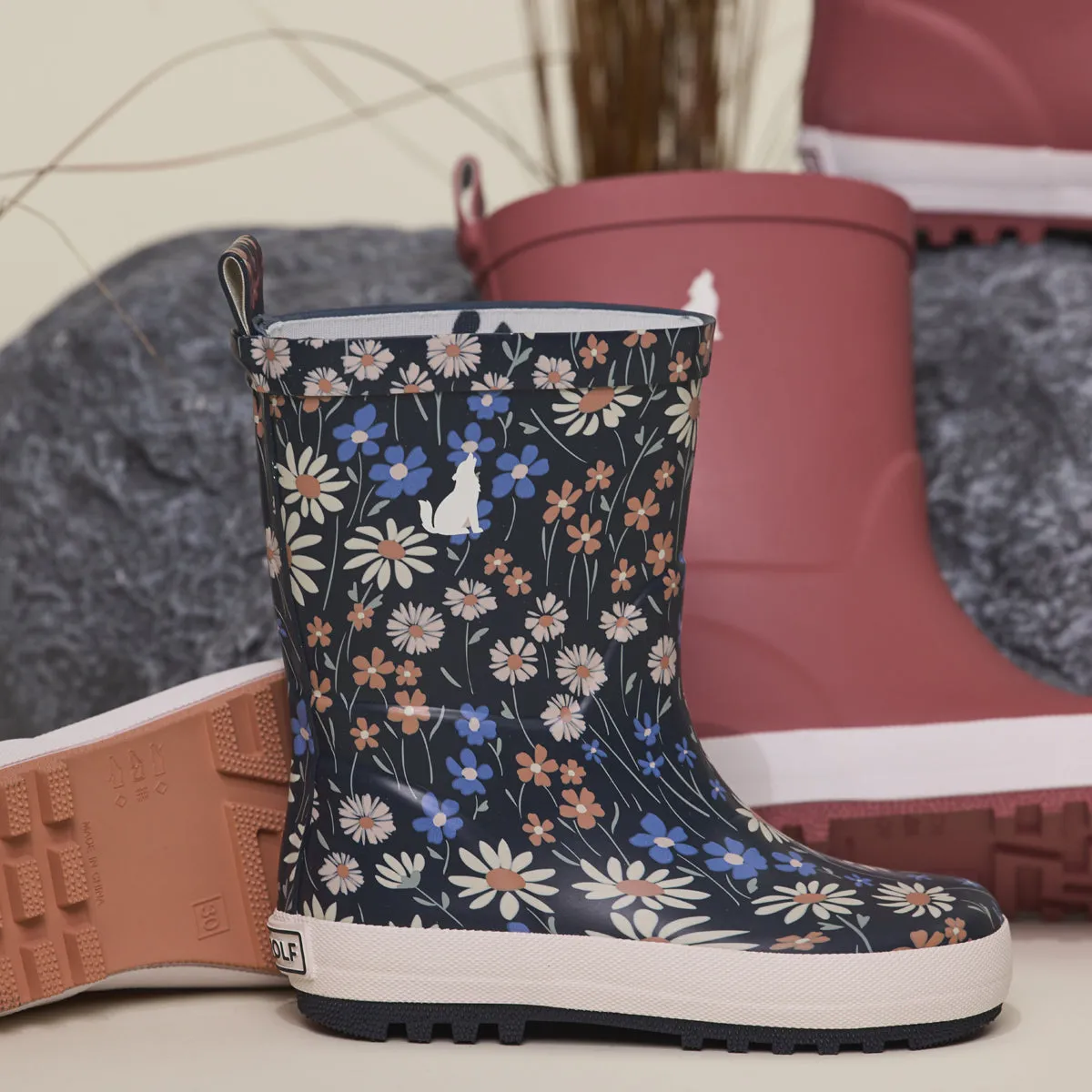 Rain Boots - Winter Floral EU29