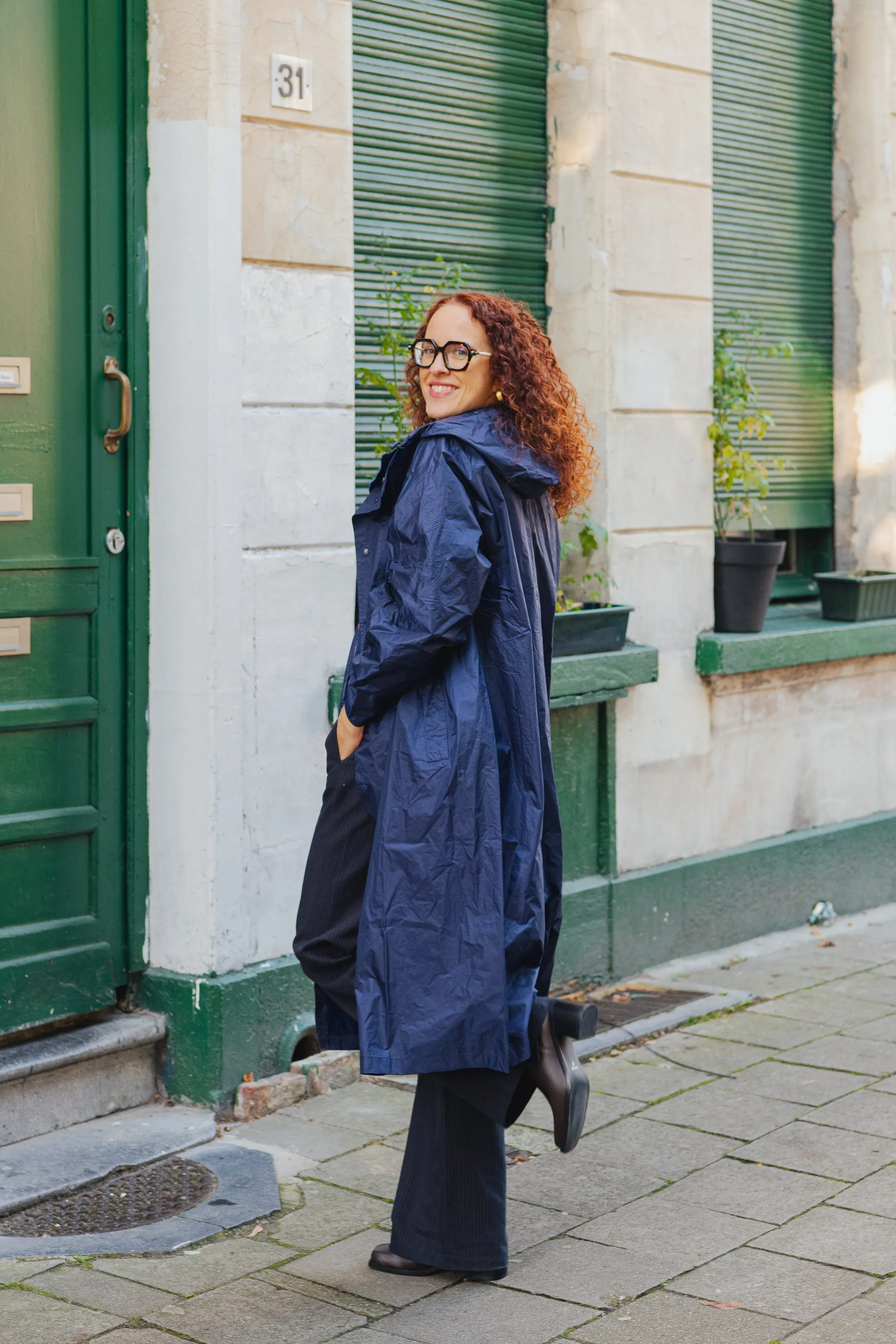 Raincoat - Navy