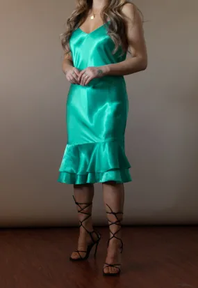 Rare Vintage Jade Slip Dress