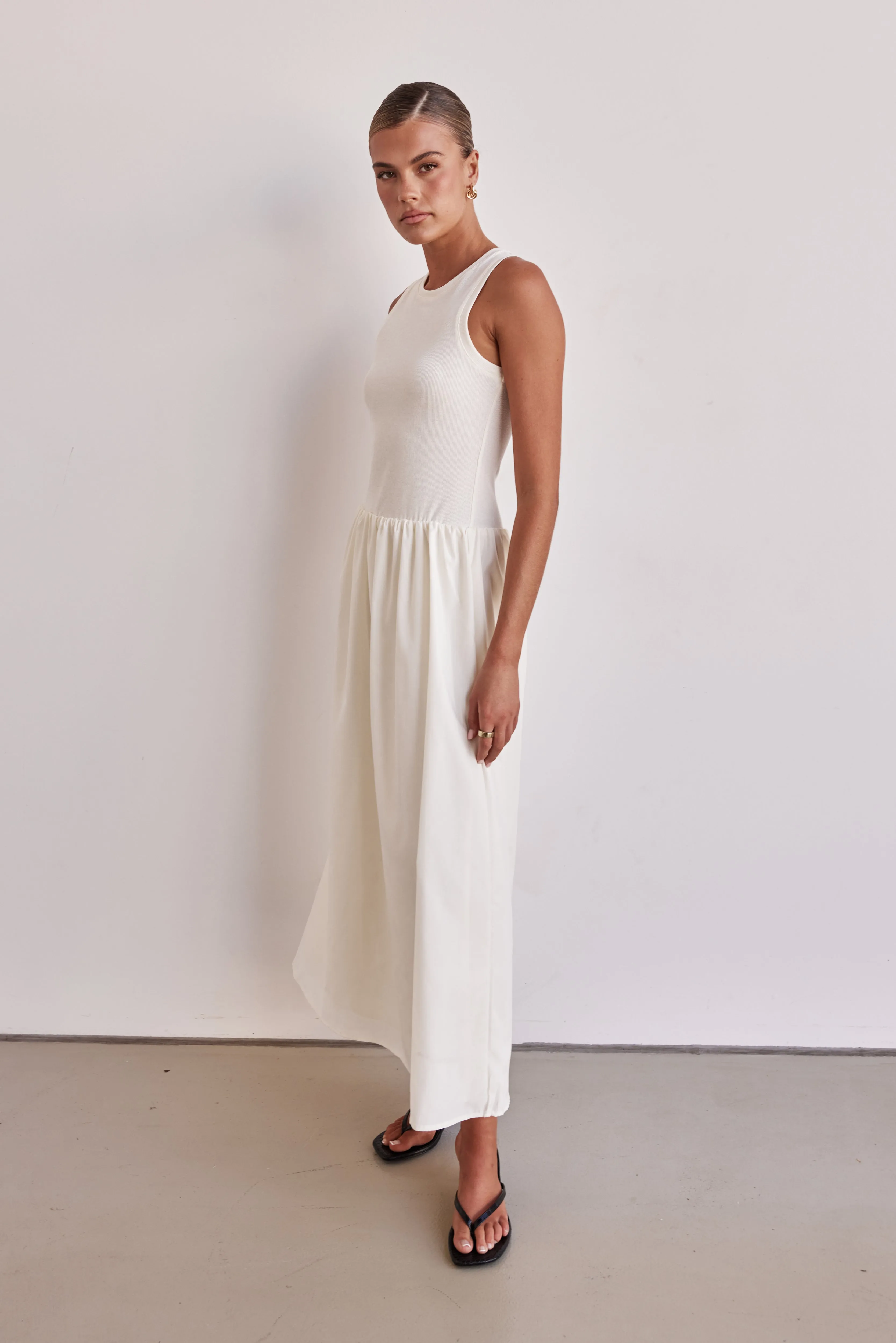 Reign Maxi Dress (Cream)