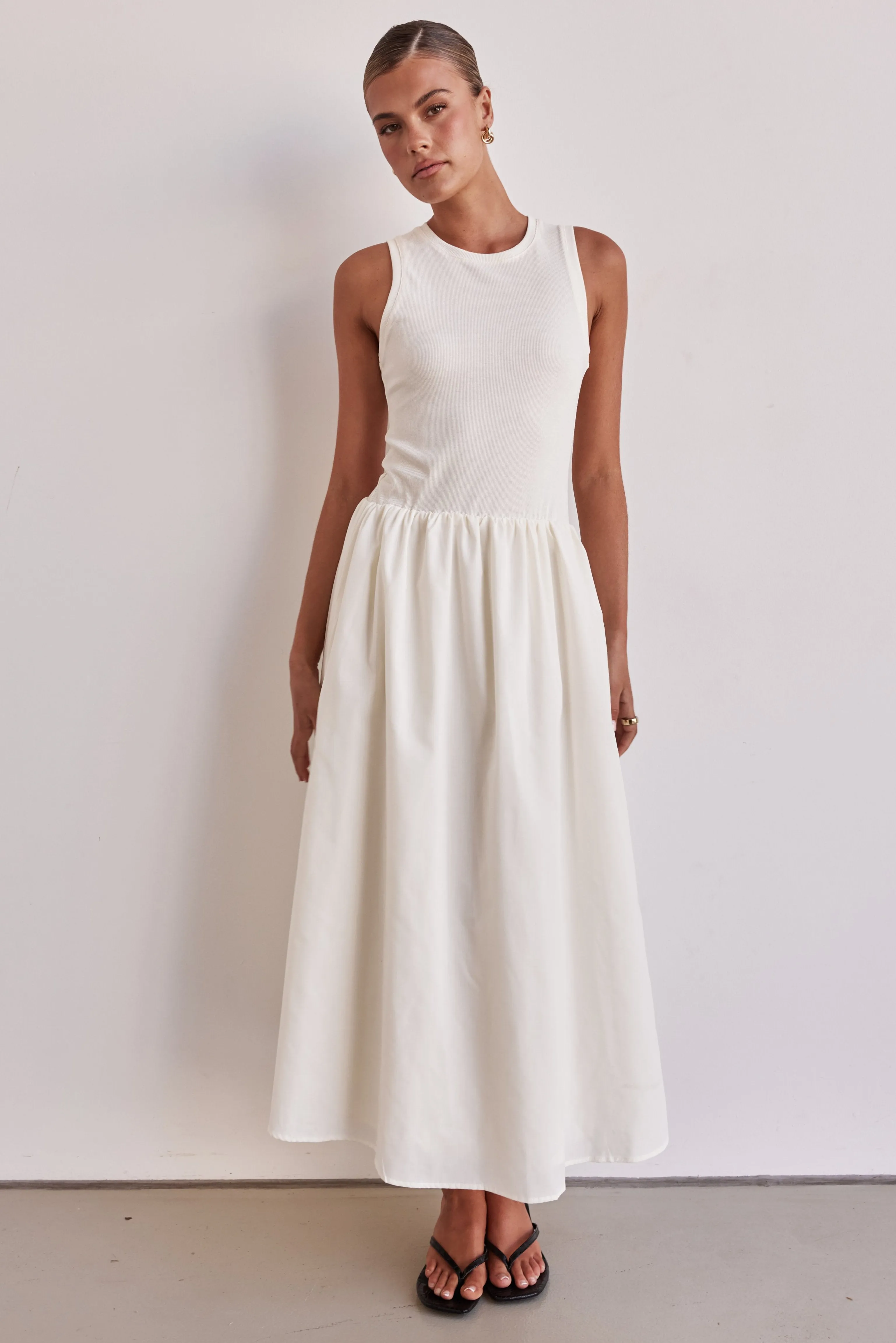 Reign Maxi Dress (Cream)