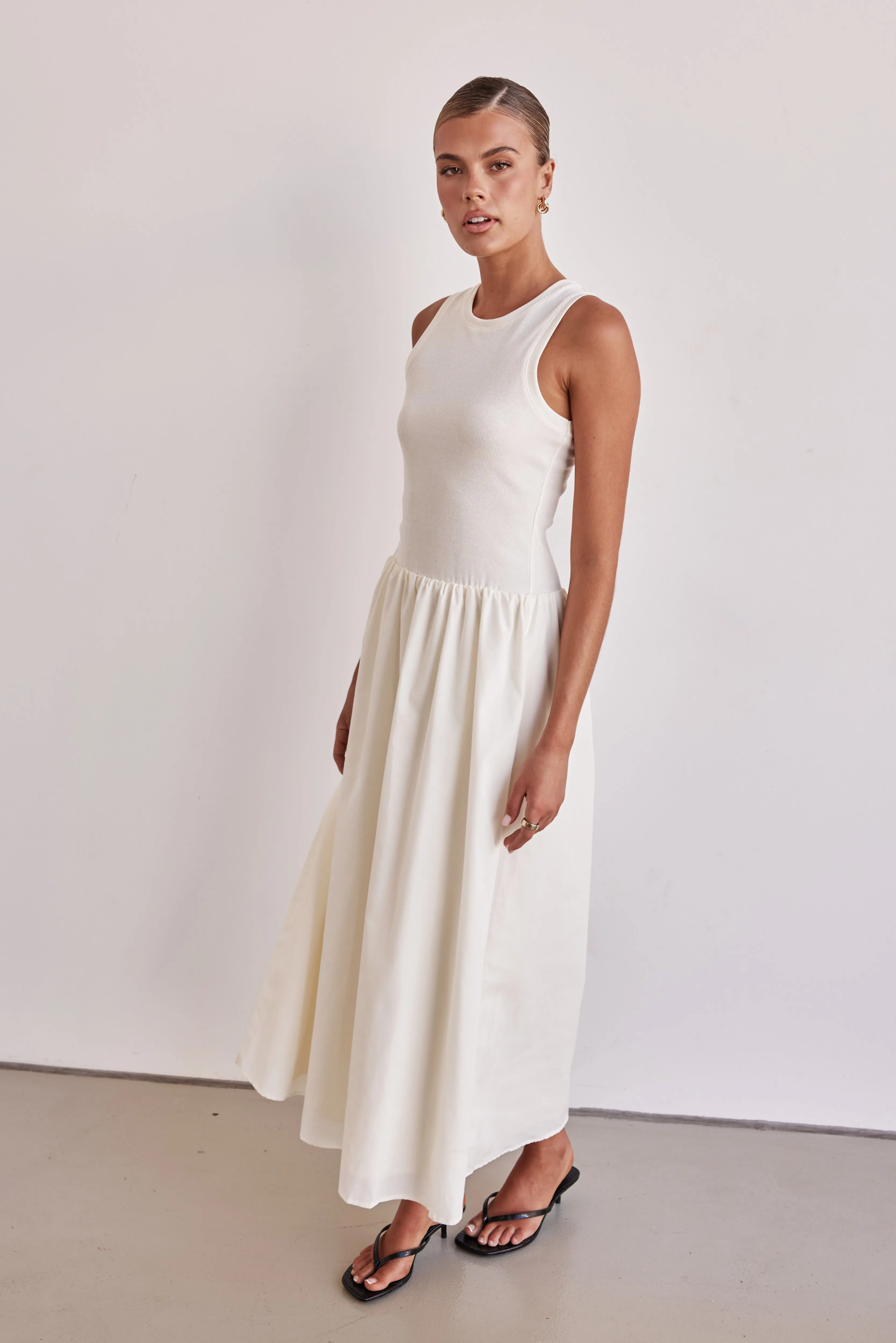 Reign Maxi Dress (Cream)