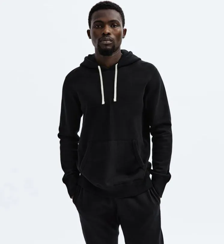 Reigning Champ CORE Knit Mid Wt Terry Pullover Hoodie