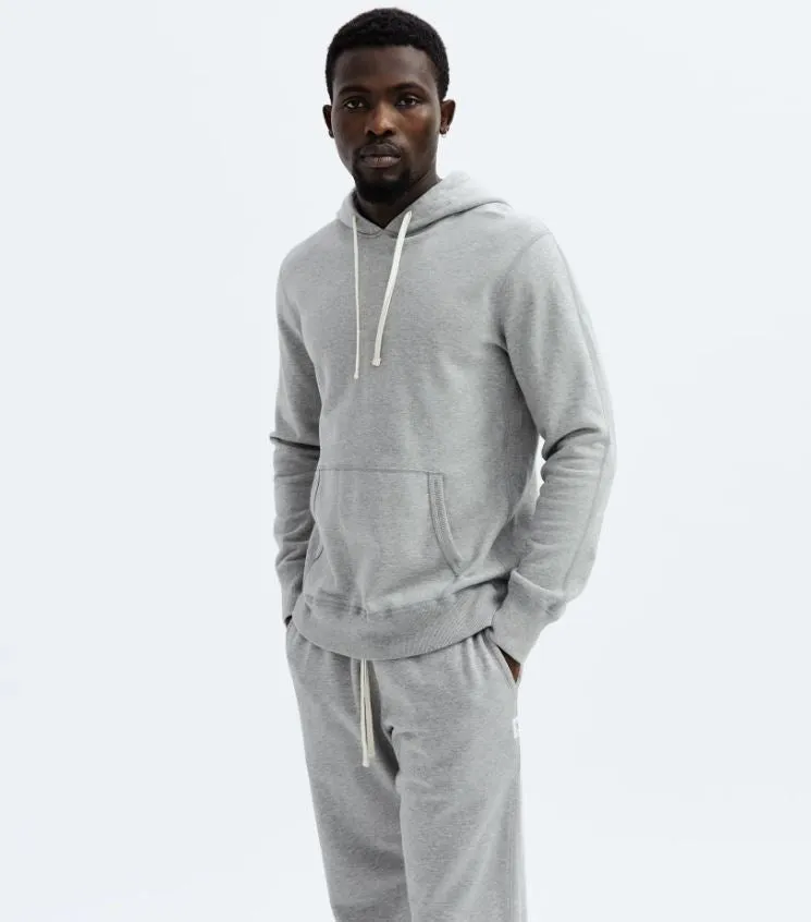 Reigning Champ CORE Knit Mid Wt Terry Pullover Hoodie