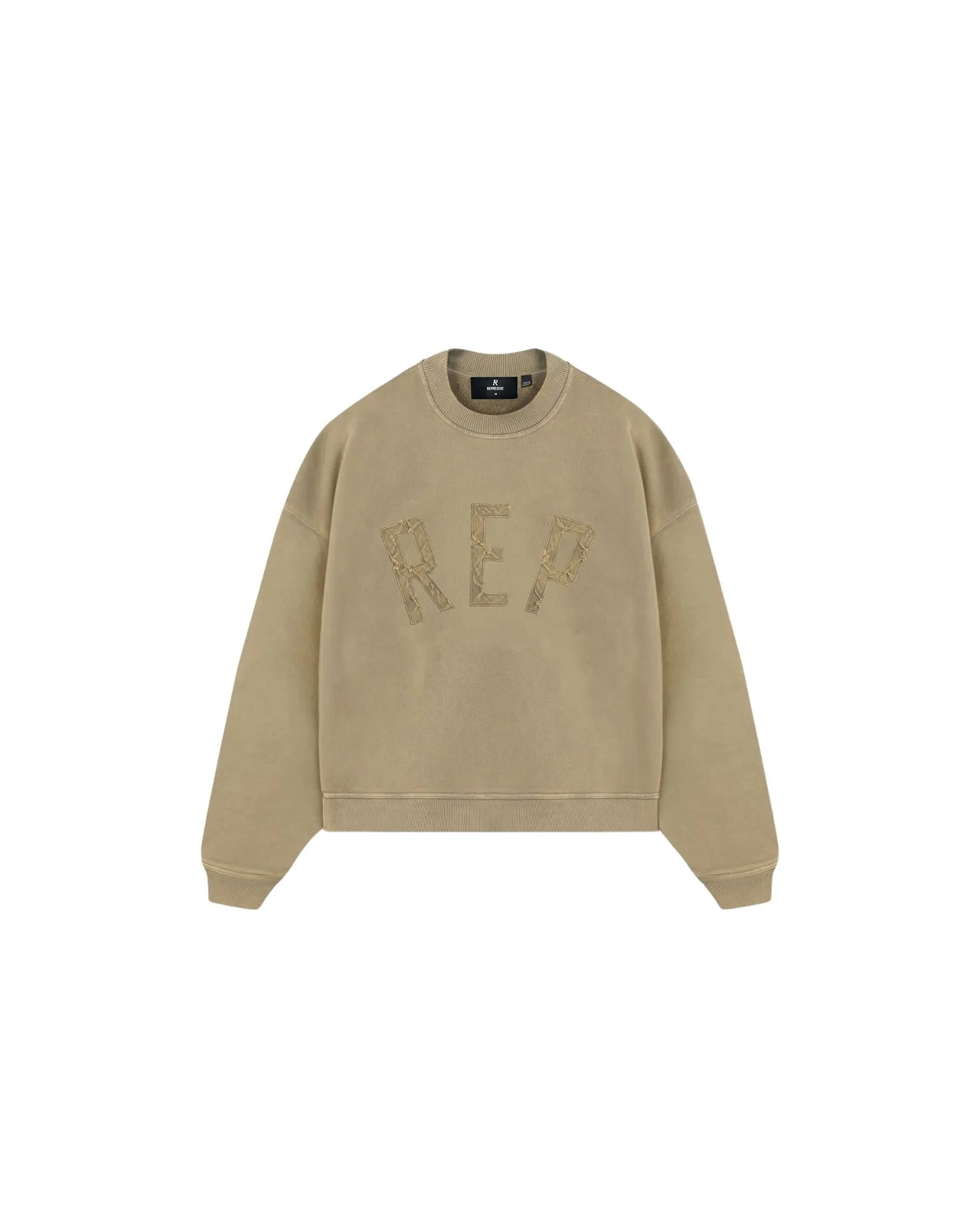 Rep Applique Sweater - Fawn