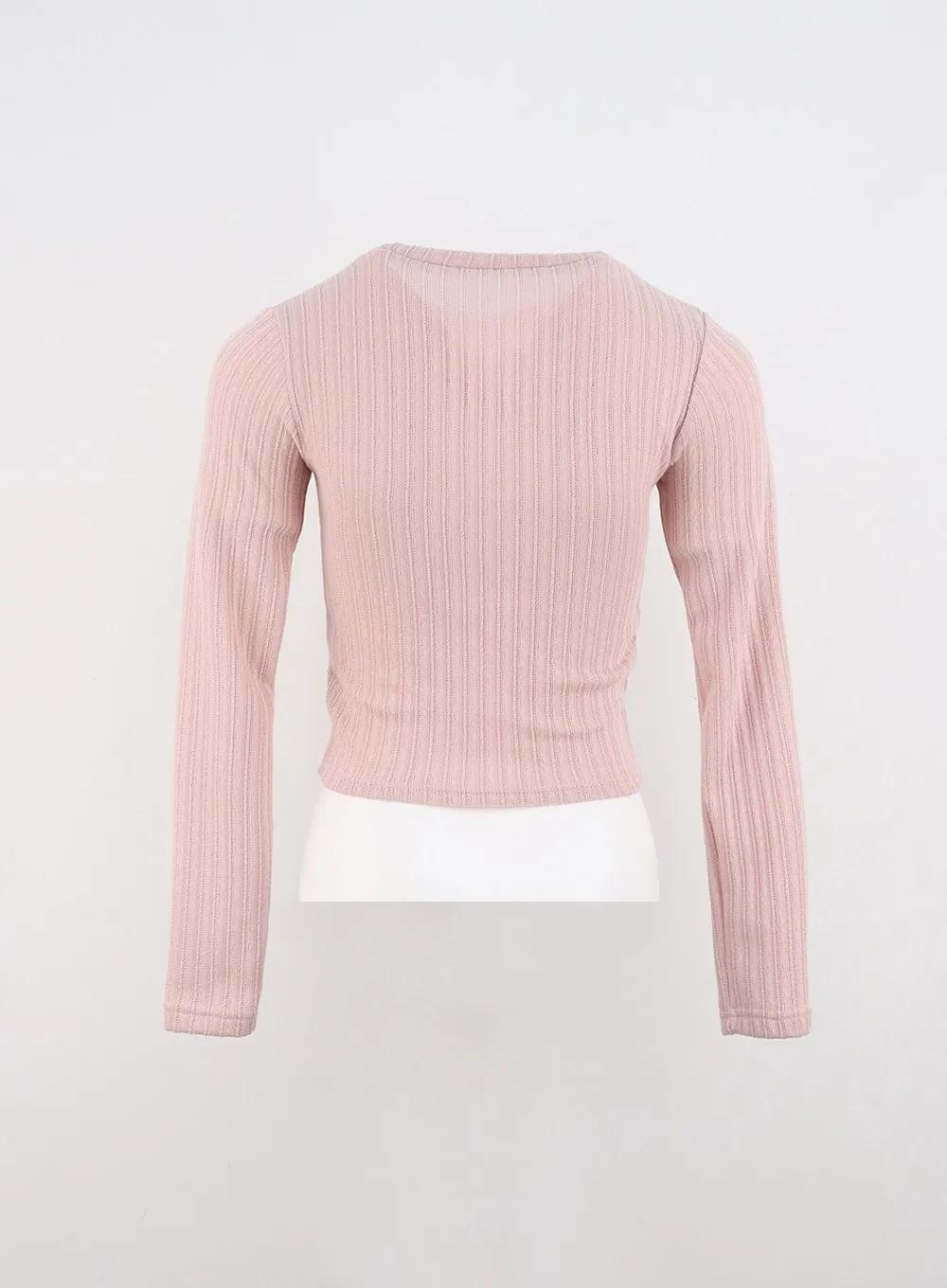 Ribbon Knit Sweater IN330