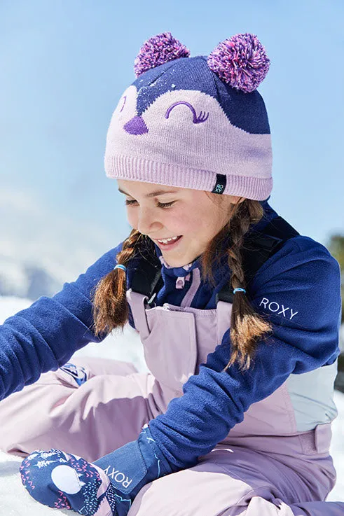 Roxy Lola Bib Girls Snowpants - Dawn Pink (Size 2 left)