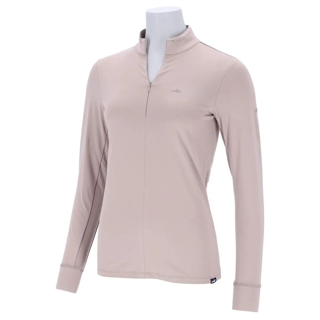 Schockemöhle Peppa Style Ladies Long Sleeve 1/2 Zip Training Shirt