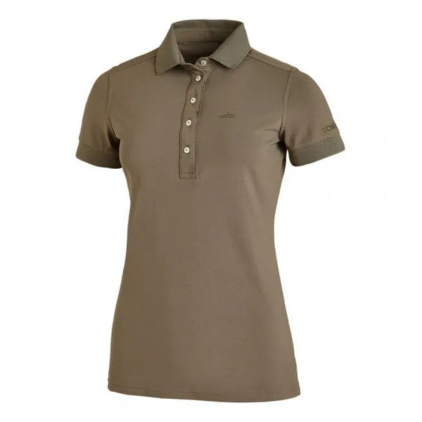 Schockemohle Ladies Madlin Style Polo Shirt Olive