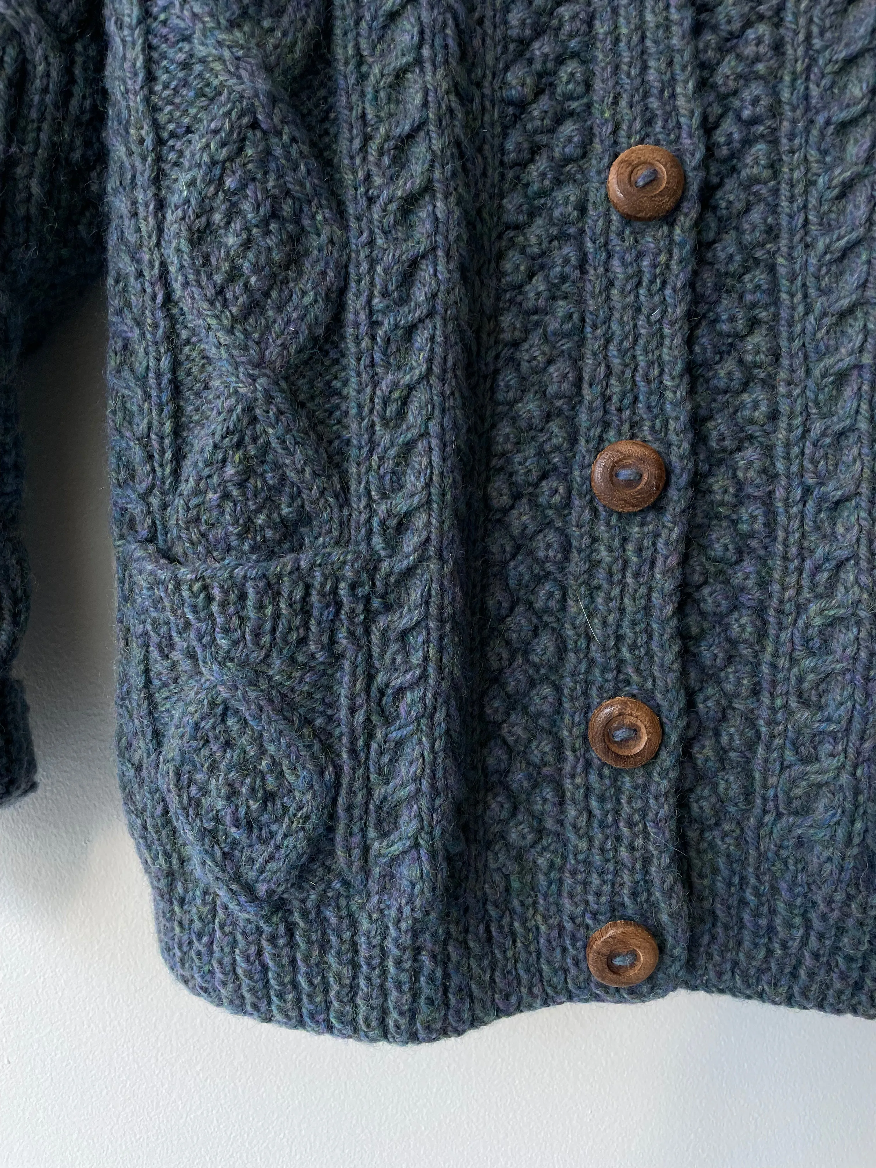 Shab-Ilag Irish Wool Cardigan