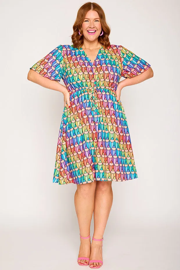 Siena Pencils Dress