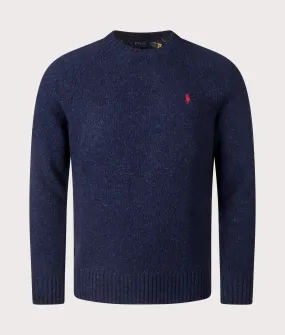 Speckled Wool-Blend Jumper