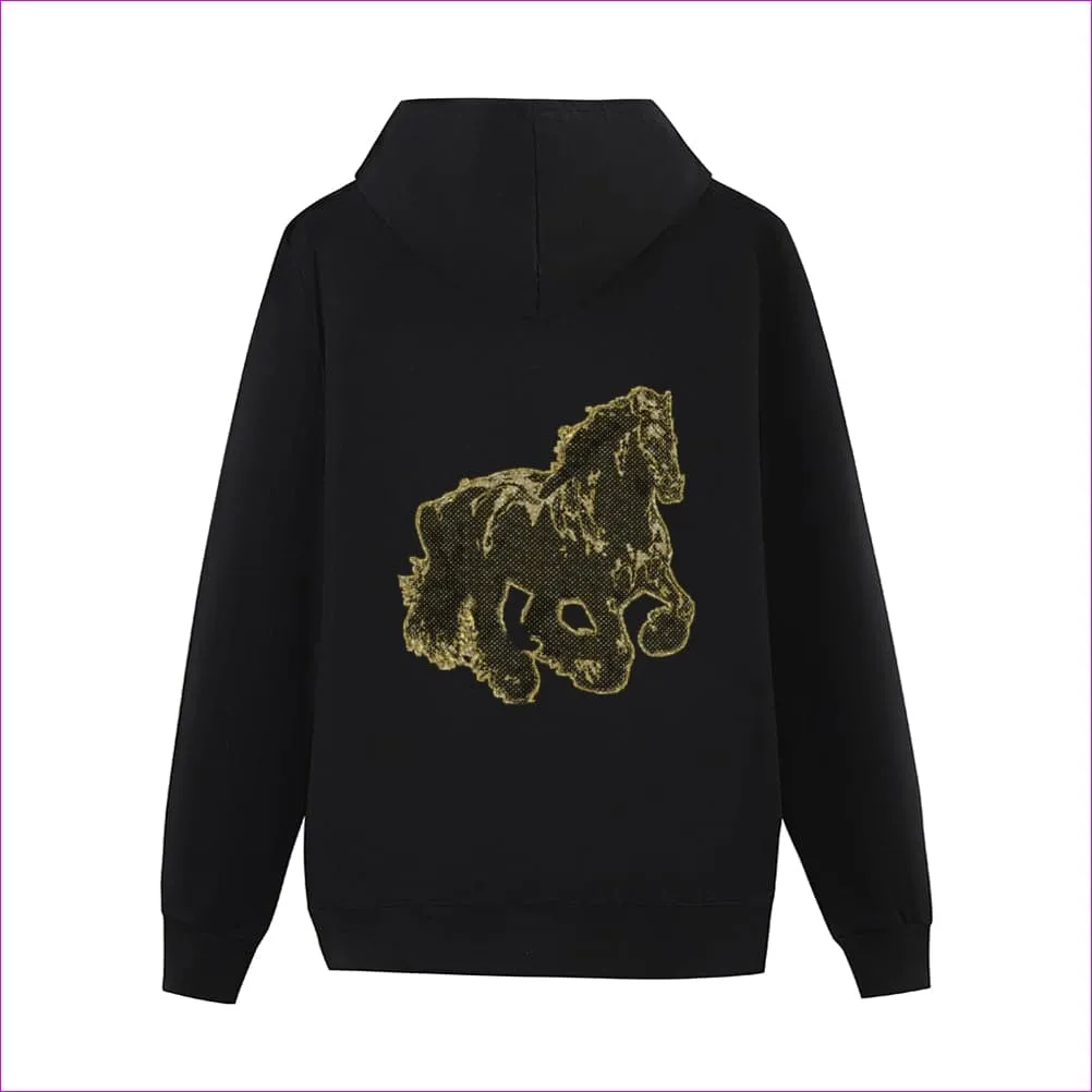 Stallion Clothing Men's Back Print Hoodie w/ Pocket