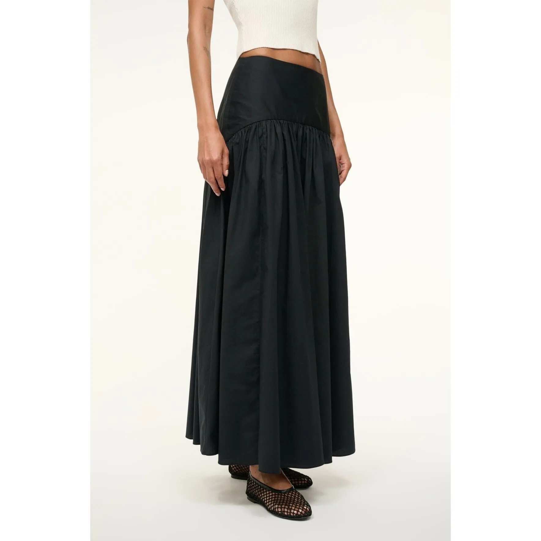 Staud Procida Skirt Black