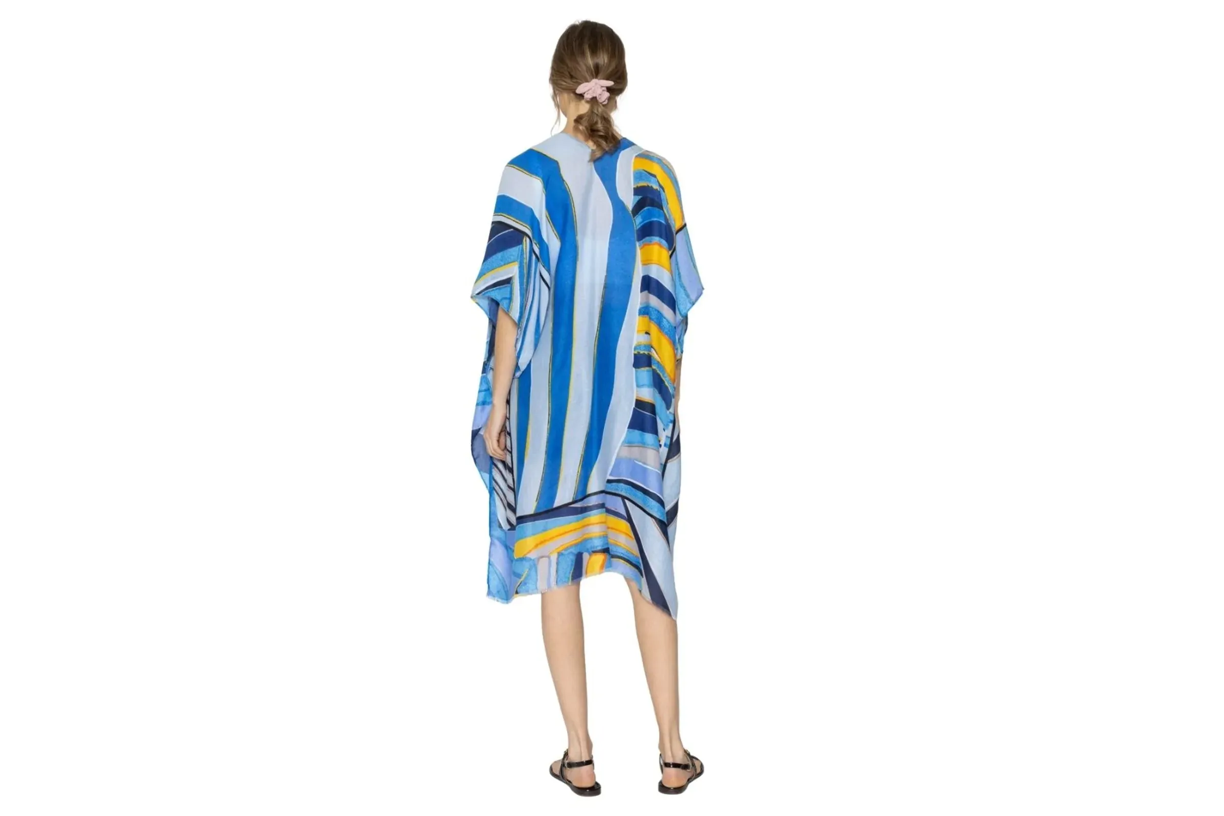 Summer Breeze Abstract Art Kimono Cover